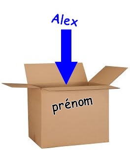 carton prenom Alex